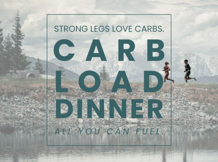 Plakat Carb Load Dinner LUKES